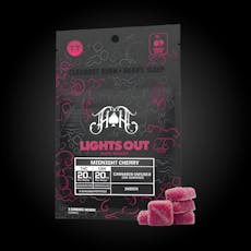 Heavy Hitters | Lights Out Sleep Gummies 1:1 THC:CBN | 5pk | 100mg