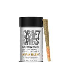 Sativa Blend | 0.7g Infused Prerolls (5pk)