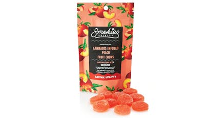 Smokiez 10mg Peach Fruit Chews