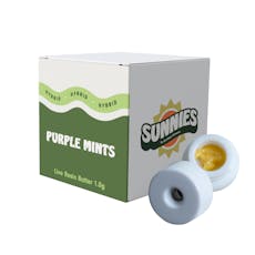 Sunnies 1g Purple Mints Live Resin Batter