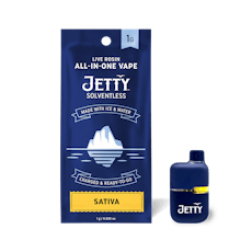 Jetty | Vape | 1g AIO | Live Rosin Tropicana Cherry
