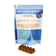 Soft Power Sweets | Edibles | 100mg | 4:1 | THC:CBG | 'High Dose' Almond Milk Espresso Chocolate