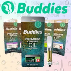 Buddies - Black Dog - 1g Distillate Cartridge