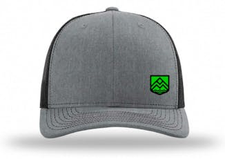 TVCC Small Logo - Trucker Cap - Grey/ Black
