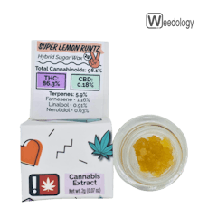 After Glow 2g SUPER LEMON RUNTZ Sugar Wax