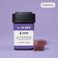 Herb Garden Sleep Gummies Blackberry Lavender