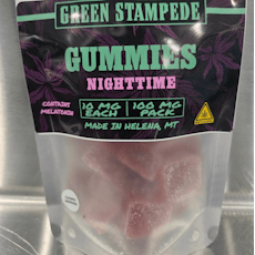 Raspberry Night Time Gummies - Green Stampede (I)
