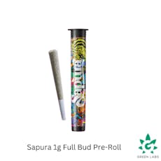 (REC) Sapura 1g Full Bud Pre-Roll - Garlicane