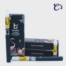 Binske | Live Resin Cart (S) Strawberry Haze 1g