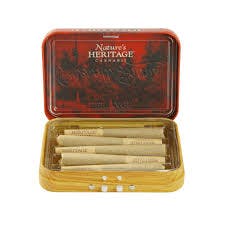 Nature's Heritage Infused Pre-Rolls Strawberry Jelly 2.5g 5pk