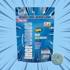 Incredibles - MIGHT-E Sour Blue Razzberry 1:1 - 1pk