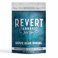 Revert | Sour Blue Diesel | Kief Infused Ground Flower |14g