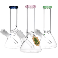 SeshGear Classic Glass Beaker Water Bong | 8" |