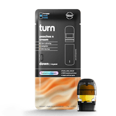 Turn | Vape | 1g Pod | Peaches N Cream