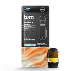 Turn | Vape | 1g Pod | Peaches N Cream