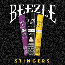 Beezle Stingers THCa Infused Pre-Roll Animal Face x Sherb Crasher 1g 1pk