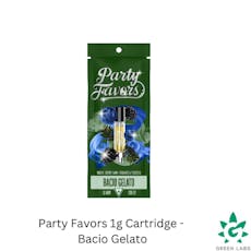 (REC) Party Favors 1g Cartridge - Bacio Gelato