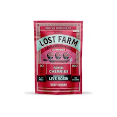 Lost Farm | Gummy | 10pk | 100mg | Live Rosin Very Cherry x Trop. Cherries