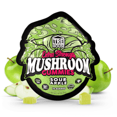 Extra Strength Sour Apple Mushroom Gummies