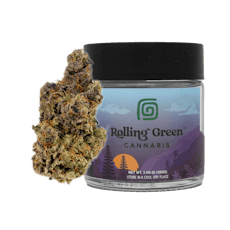 Rolling Green | Flower | Premium Jar | 3.5g | 91 Octane
