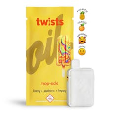 Oil by Craft | Oil Twists Distillate Vape Cartridge | Tropsicle - 1g