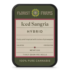Florist Farms | Preroll | 7pk | 3.5g | Iced Sangria