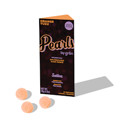 Gron | Gummy | 10pk | 100mg | Rosin Pearls Orange Yuzu