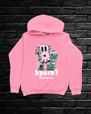 Spark1 High Spirits Pink Hoodie - X-LARGE