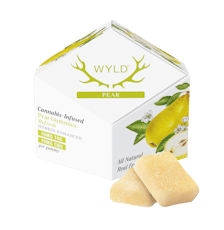 Wyld | Pear 1:1 THC:CBG Gummies | 100mg:100mg
