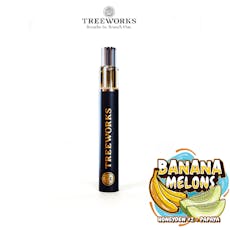 Disposable | Banana Melons Live Rosin | .5g | Treeworks