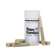 RAW GARDEN - HASH BURGER ROYALE LIVE RESIN INFUSED PRE ROLL 5PK 2.85G