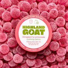 Highland Goat l Strawberry Lemonade l Hash Rosin Gummy l 100mg