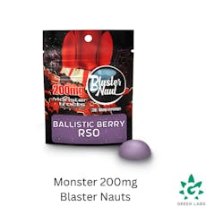 (REC) Monster 200mg RSO Blaster Naut Gummy - Ballistic Berry