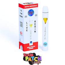 Zour Patch Cough 2g Live Resin Disposable SATIVA