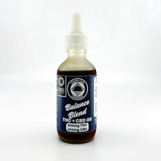Balance Blend tincture, 600thc +600cbd
