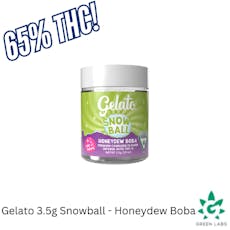 (REC) Gelato 3.5g Snowball - Honeydew Boba
