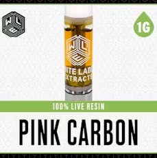 Pink Carbon 1g Live Resin Cartridge