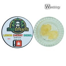 2 Far Extracts 2g LEMON CHERRY DIESEL Rocks & Sauce