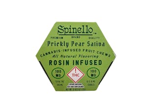 Spinello Live Rosin Gummies - Prickly Pear Sativa