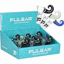 Pulsar | "Come Hither" Dichro Handle Herb Slide | 14mm M (Asst Colors)