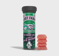 Lost Farm | Live Rosin (Ice Cream Cake) (I) | 10mg THC x 10 Gummies
