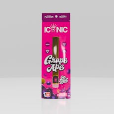 Iconic - 2g Flavor Infused Blunt - Grape Ape (I)