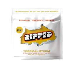 Ripped - Tropical Storm (S) - Infused Ground Flower - 7g