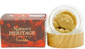 Nature's Heritage Bubble Hash Strawberry Jelly 1g