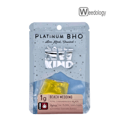 NW KIND 1g BEACH WEDDING Platinum BHO Shatter