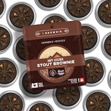 Stout Brownie with Butterscotch 100mg (Hapy Kitchen)