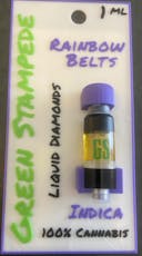 1g Liquid Diamond Cartridge Rainbow Belts