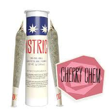 District Cannabis Cherry Chem (2pk) PRJs