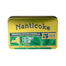 Nanticoke | Preroll | 5pk | 3.5g | Infused Coconut Cream