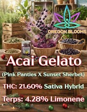 Acai Gelato (Oregon Blooms)